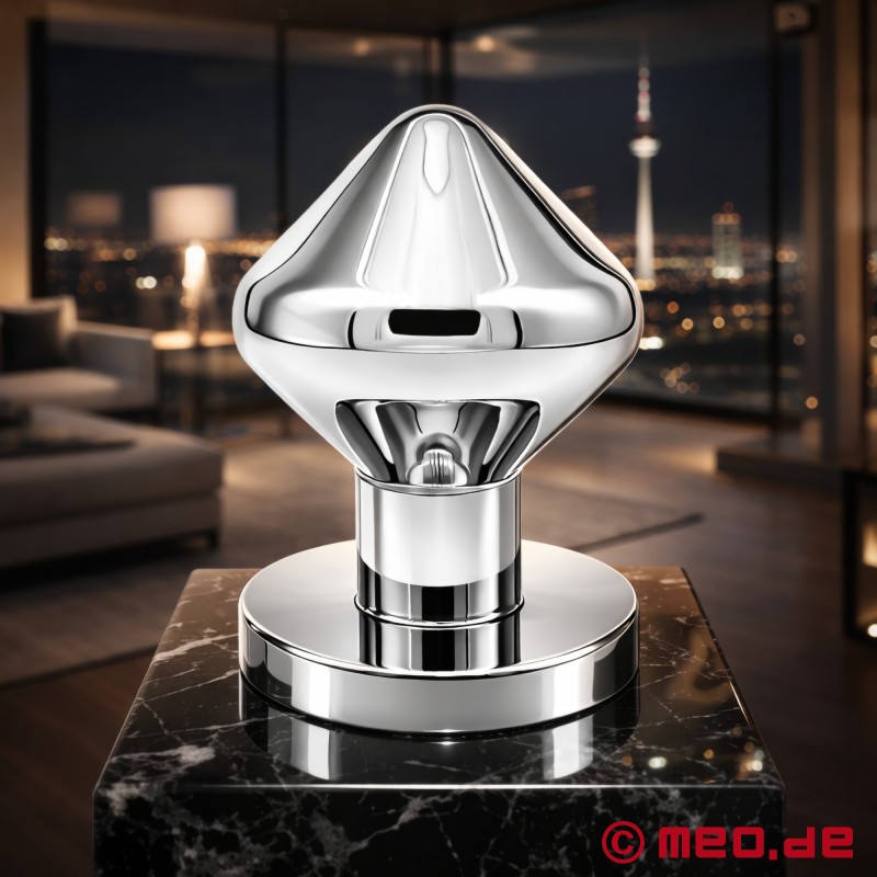 HeavyHitters™ by MEO® - Raske metallist buttplug 1,1 kg - 2