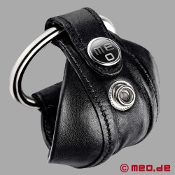 CockPrison by Dr Sado - Leather & Steel Straitjacket for Cock and Balls - Thumbnail