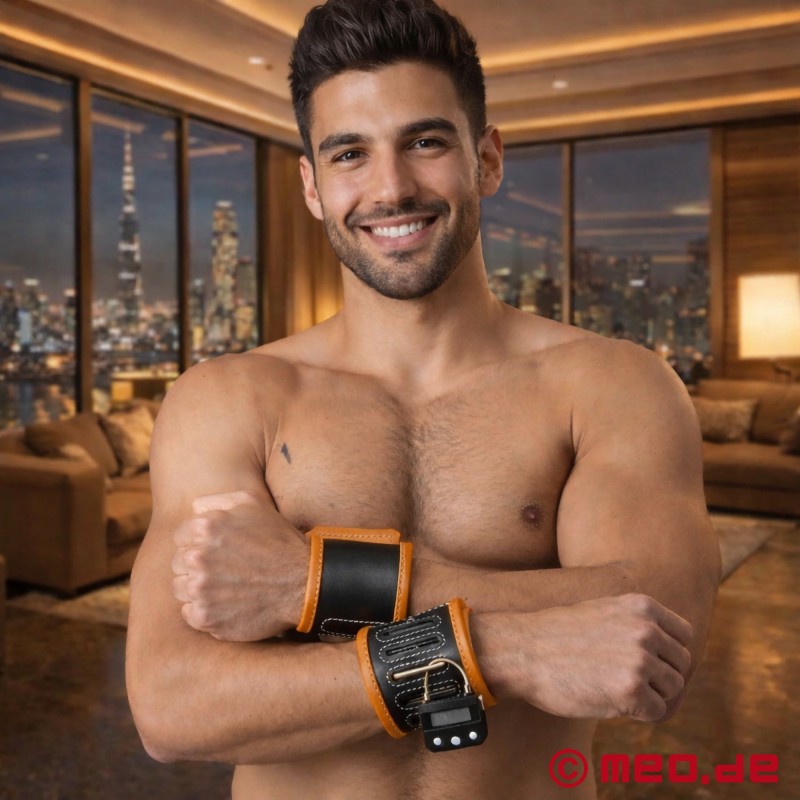 Algemas de tornozelo e mão "PsychoSlave" Edição Dr. Sado - 6