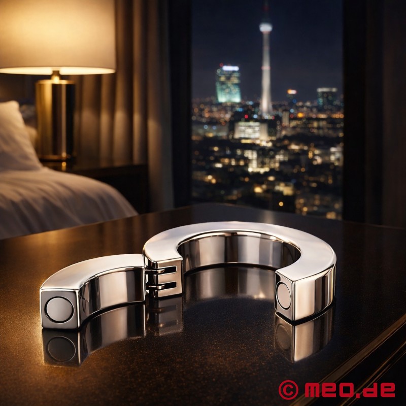 OhSoEasy® - Magnetický Cock Ring z nehrdzavejúcej ocele - 2