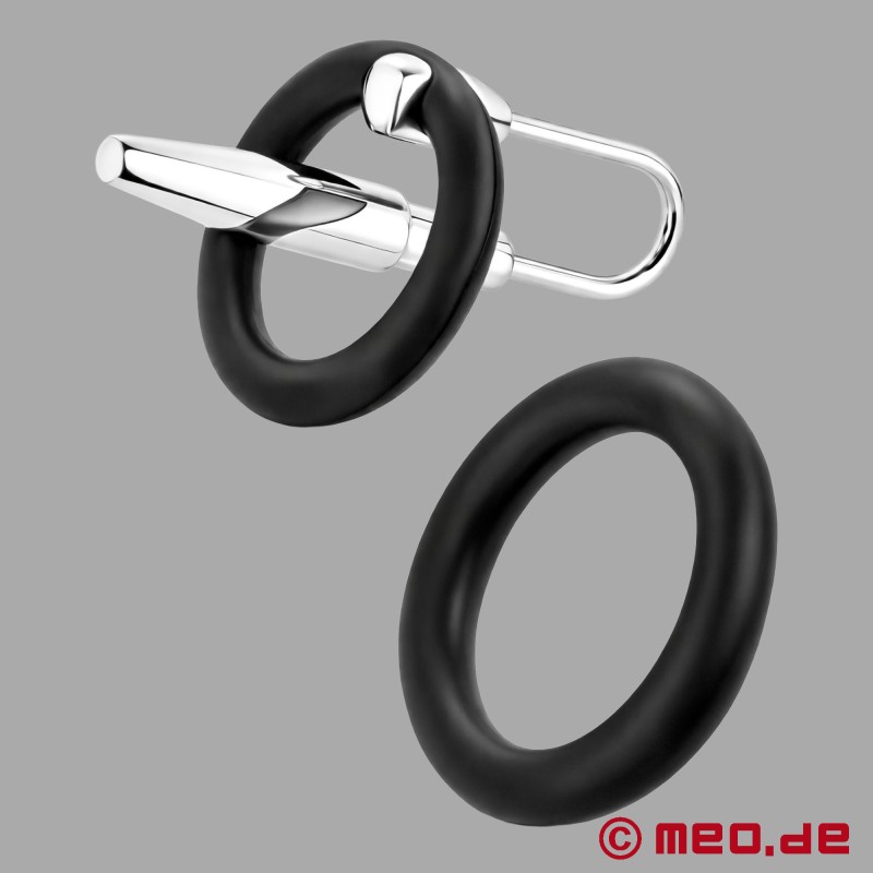 OrgasmLock - Plug pénien avec anneau de gland - 5