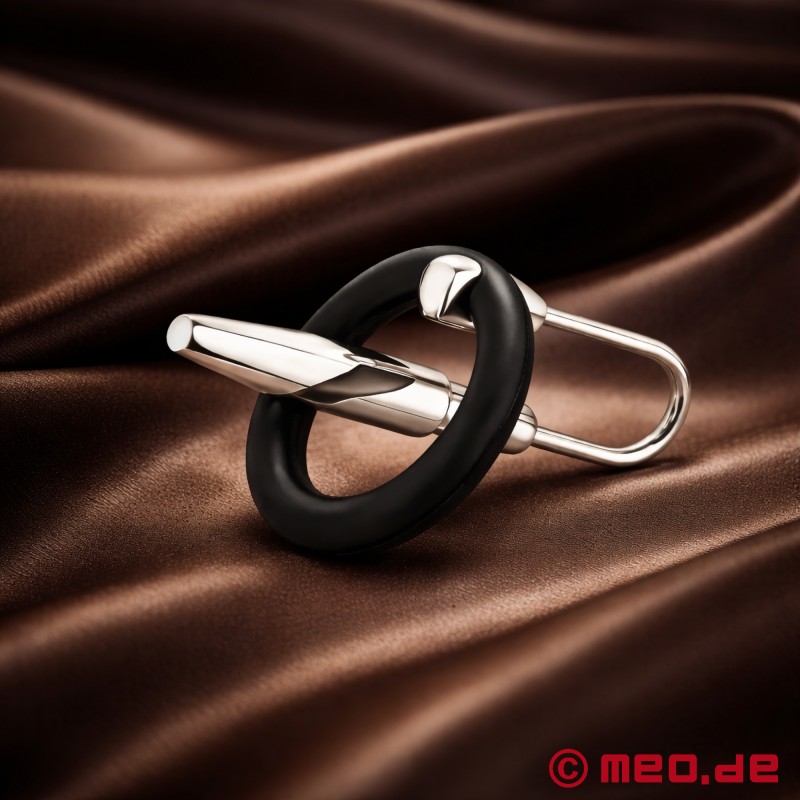 OrgasmLock - Penis plug met eikelring - 6