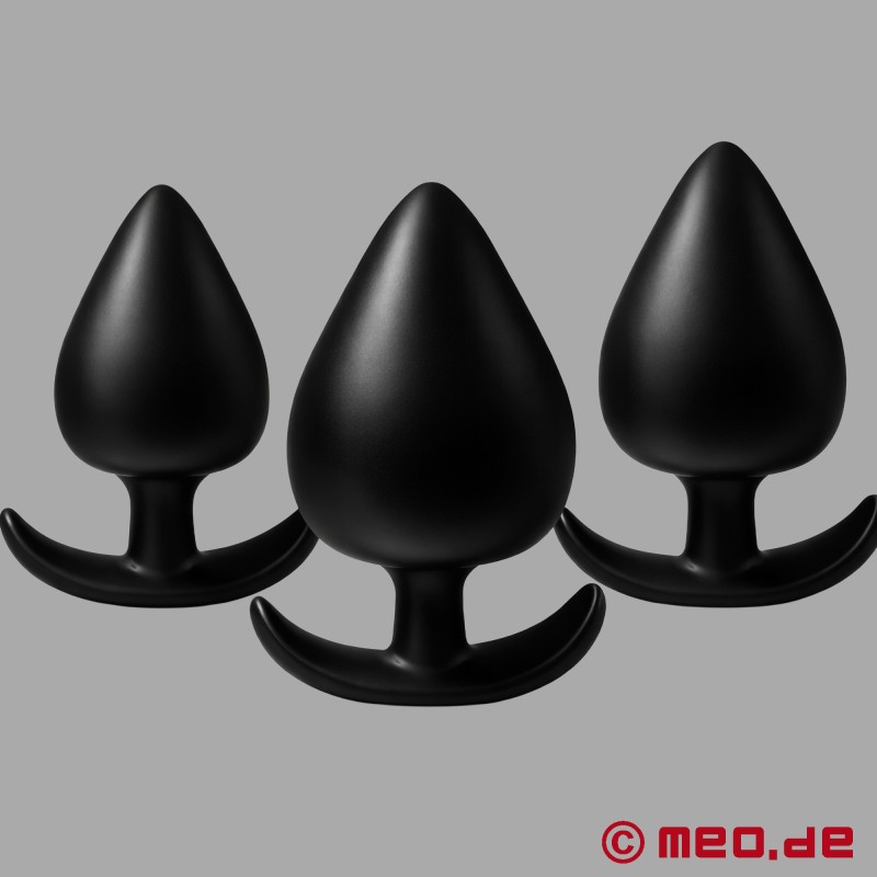 Anal Flat Rate™ od MEO® - sada 3 silikónových análnych kolíkov - 4