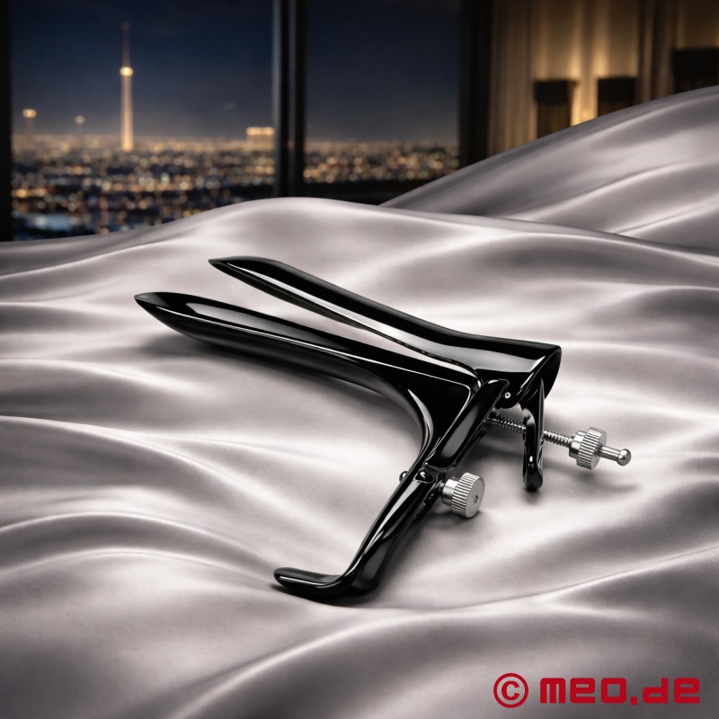 Speculum anale nero – Dilatatore anale in acciaio inox di MEO® - 3