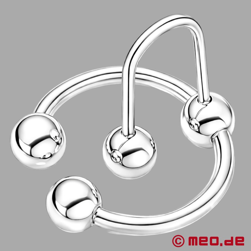 Eikelring "Combo Sperma Stopper" van MEO - Eikelring met spermastopper - 2