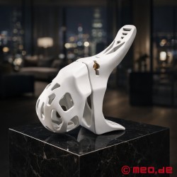 贞操带 NoPacha® Ventra™，白色，长形 - Thumbnail