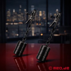BDSM Nippelklemmen mit Gewichten - Thumbnail