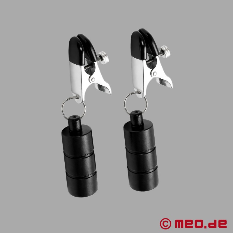 Weighted Nipple Clamps - Adjustable - 3