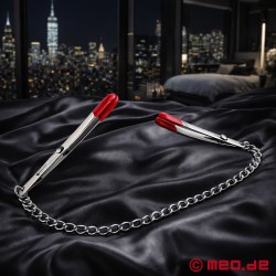 Tweezer Nipple Clamps by MEO - Adjustable BDSM Clamps for Men & Women