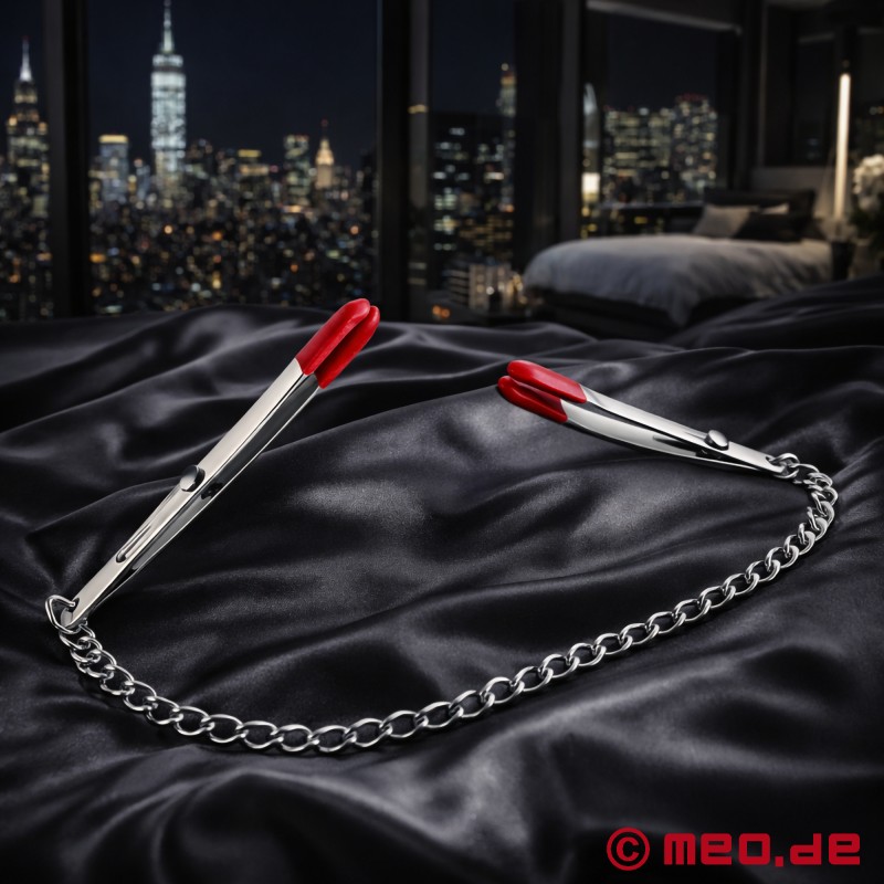 Tweezer Nipple Clamps by MEO - Adjustable BDSM Clamps for Men & Women - 2