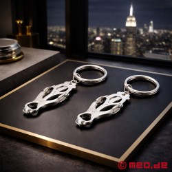 Clover nipple clamps with ring