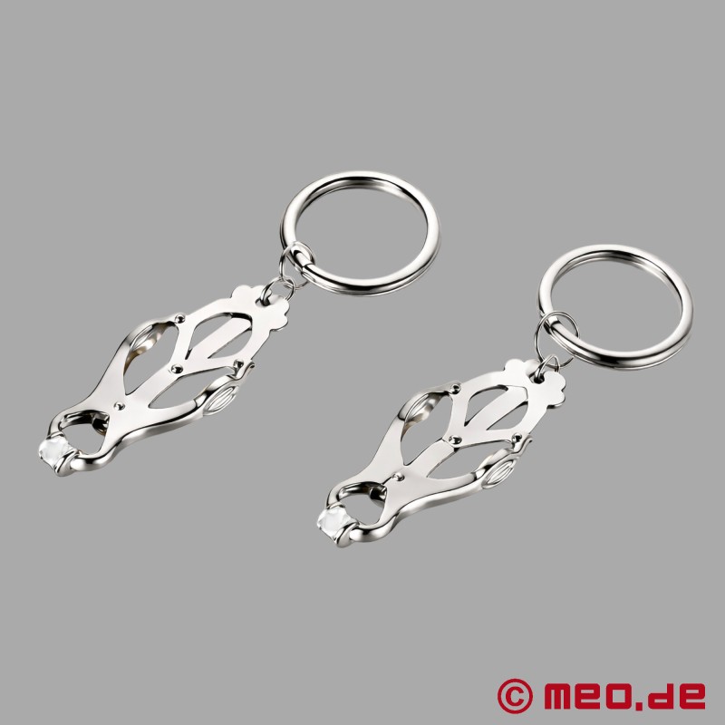 Clover Clamps - Bröstvårtklämmor med ring - 4