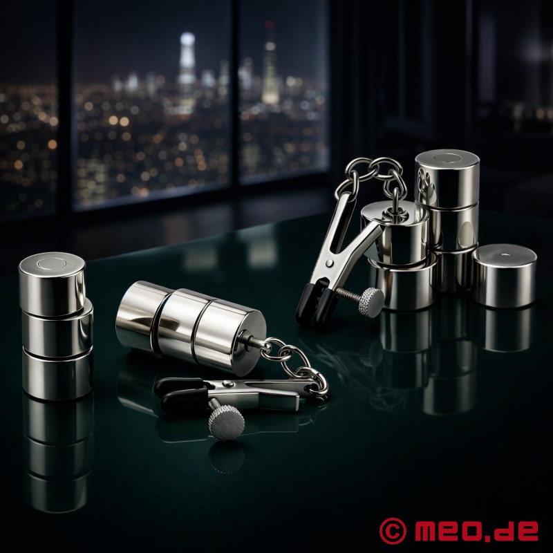PowerPull™ - Pinze per capezzoli con pesi magnetici - 2