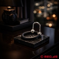 Glans ring z zavoro za spermo 3.0 - Gibljiv glans ring z zavoro za spermo - Thumbnail