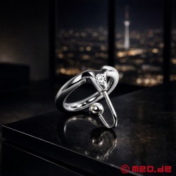 Penisplugg Lock N Load™ - Spermbrems fra Cazzomeo® - Spermbrems