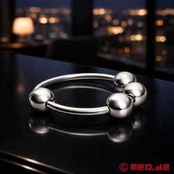 CAZZOMEO Eichelring mit Stimulationskugeln - Thumbnail