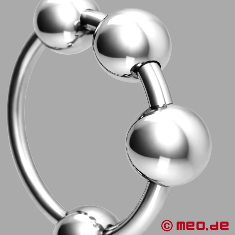 CAZZOMEO Eichelring mit Stimulationskugeln - 2