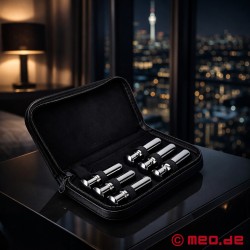 Kit de dilatation avec 6 plugs péniens