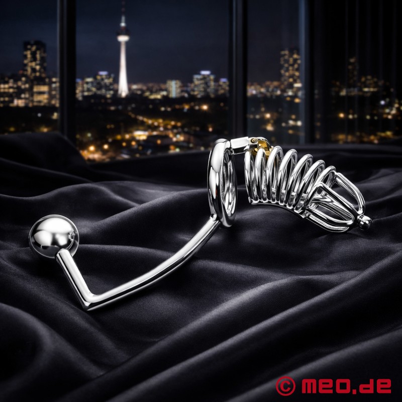 NoPacha 肛門侵入器付き貞操帯 - 2