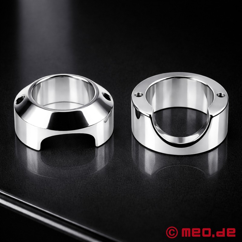 Chubby Cock Lock 2.0 - kukko rengas ja ball stretcher - 4