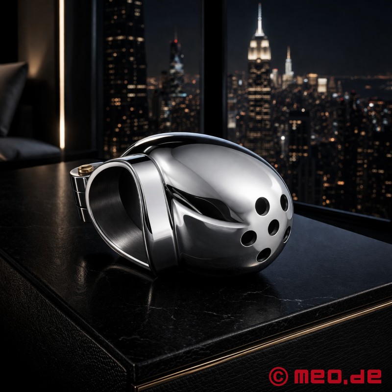 Dr. Sado BDSM Keuschheitskäfig - BDSM Keuschheitgürtel - 2