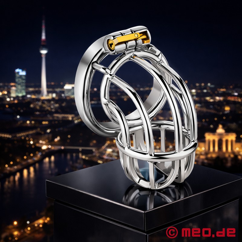 NoPacha FortressLock - Stainless Steel Chastity Belt for Total Control & 24/7 Chastity - 1