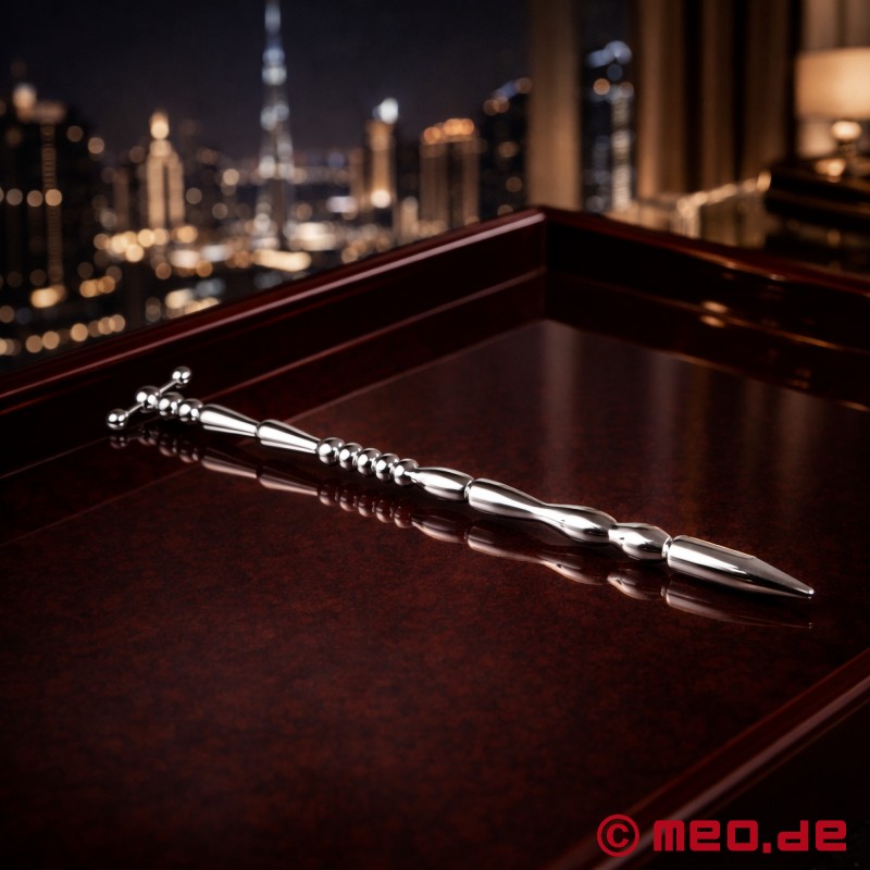 ControlLoss™ – Long Stainless Steel Penis Plug - 1