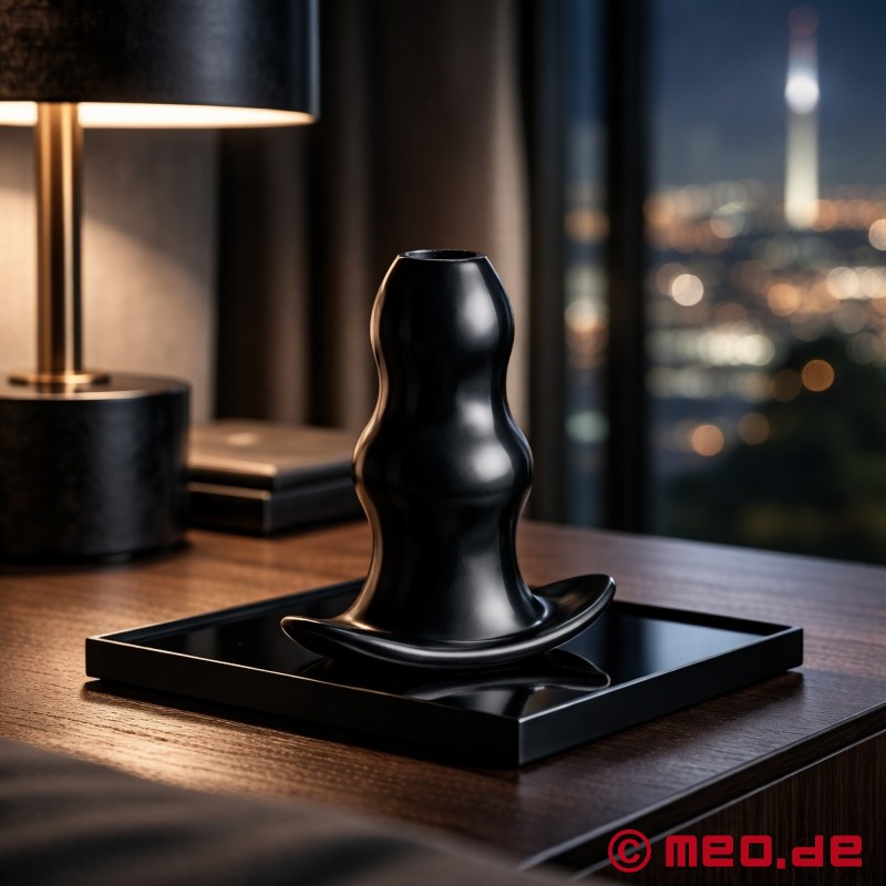 Anal stretching buttplug lavet af silikone - 1