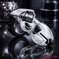 Mystim – Pubic Enemy™ No. 2 – Cage de chasteté avec fonction d'électrostimulation - Thumbnail