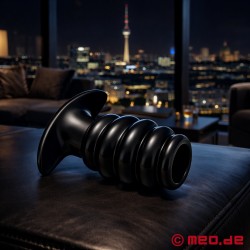 Butt plug spiralat cu tunel - Thumbnail