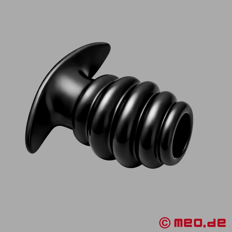 Butt plug espiral con túnel - 6