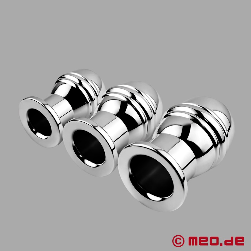 BelleVue™ från MEO® - tunnelanalplugg av aluminium - 10