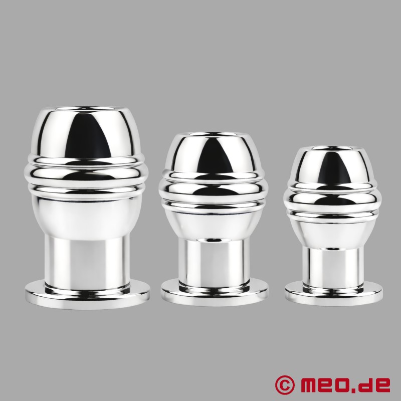 BelleVue™ von MEO® - Tunnel-Analplug aus Aluminium - 9