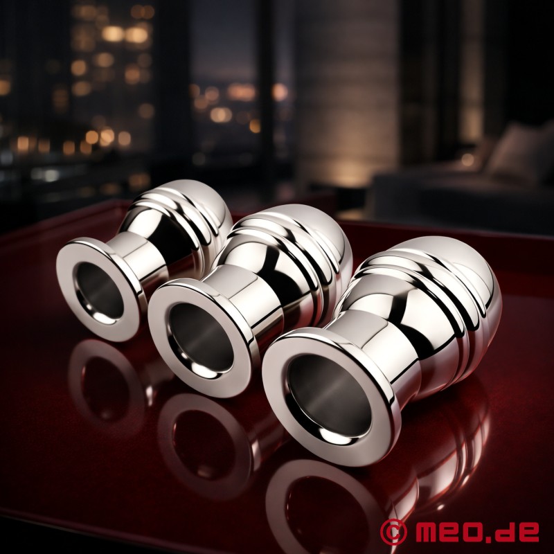 BelleVue™ de MEO® - Plug anal túnel de aluminio - 1