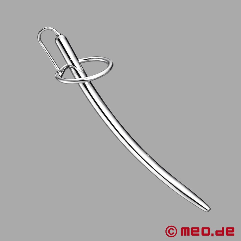 Penis plug largo con anillo para glande - 3