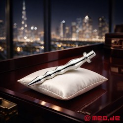 The Iron Lady Penis Plug – Wave-Shaped Cock Stuffer by MEO - Thumbnail