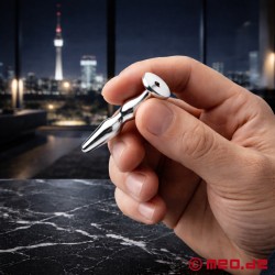 Penis plug BDSM - z odprtjem Dvojne težave