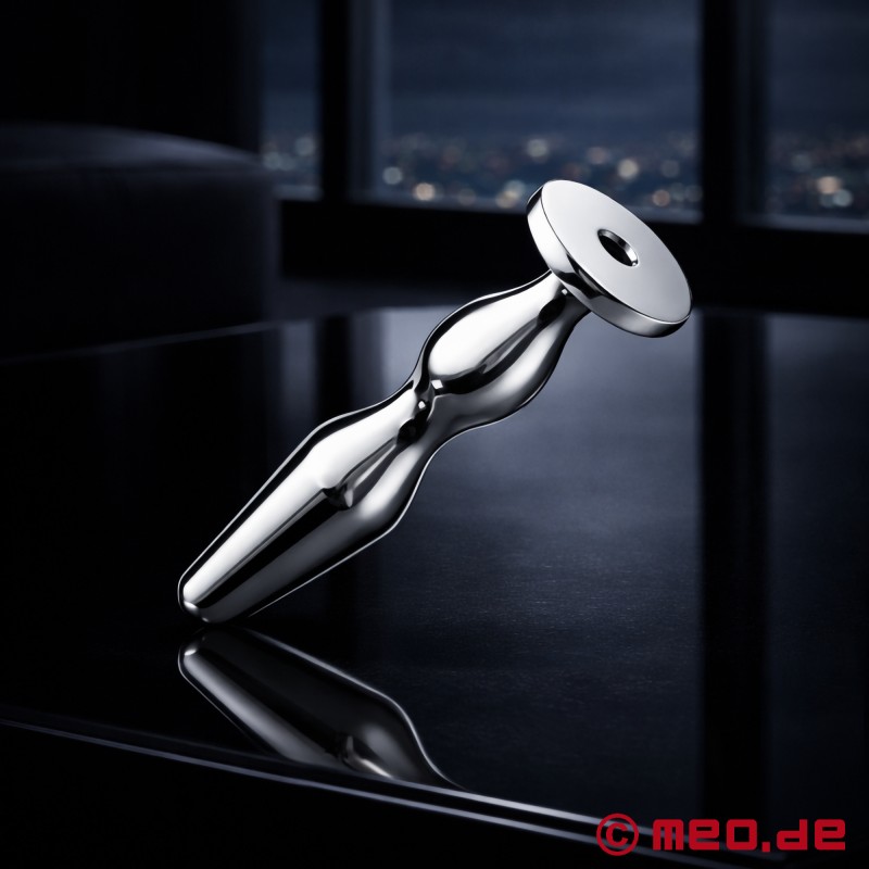 Penis plug BDSM - με άνοιγμα Double Trouble - 1