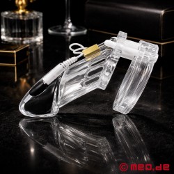 VoltLock™ – Cage de chasteté électrique by Dr. Sado®