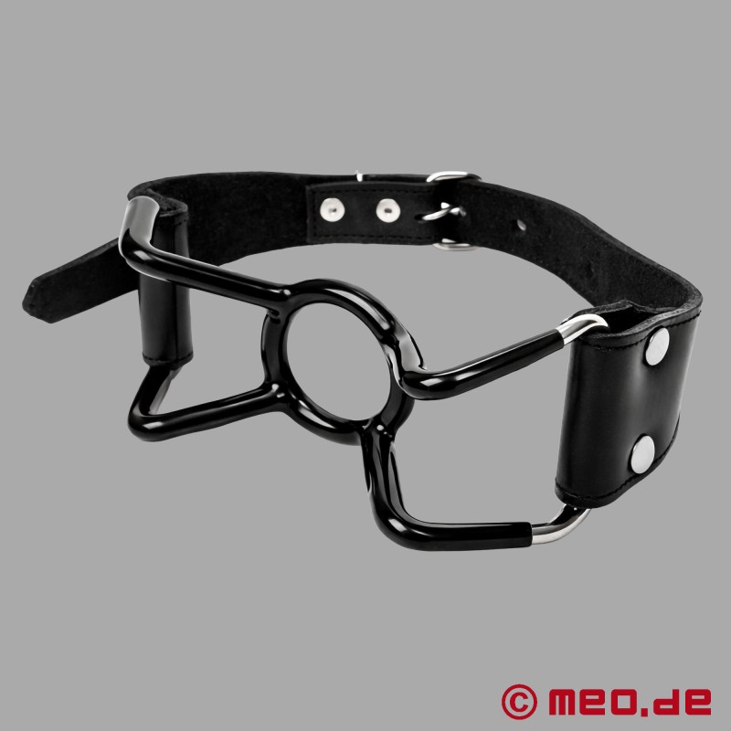 BDSM muteklis - Plaši atvērta mute - Bloķējams muteklis maksimālai kontrolei - 3