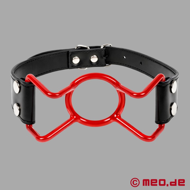 Bâillon « gueule largement ouverte » - limited RED edition - 3