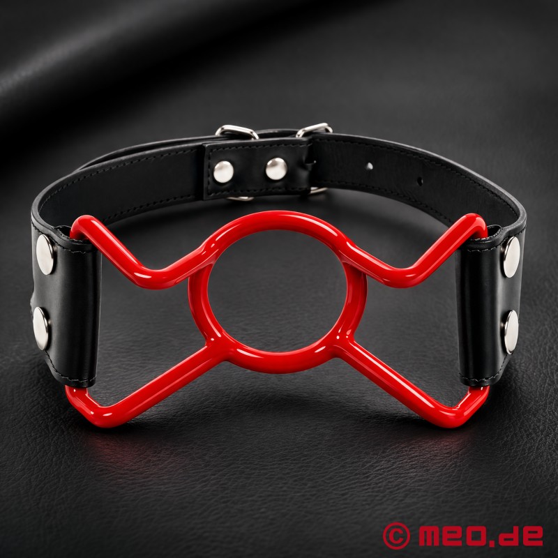 Bâillon « gueule largement ouverte » - limited RED edition - 1