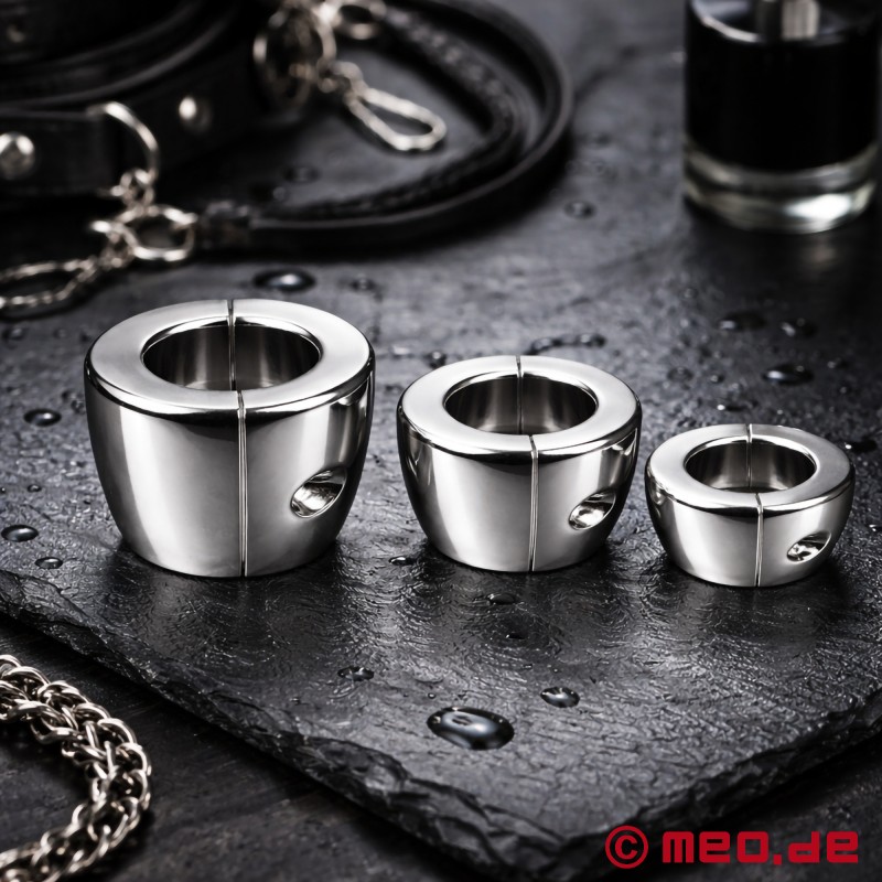 "BellLock™" iš MEO® - Stiprus nerūdijančio plieno sėklidžių tempiklis - 1