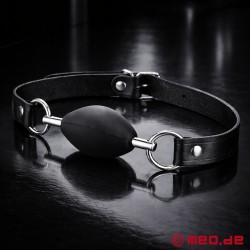BDSM suunrauta mustana - Oval ball gag - soikea pallokapula