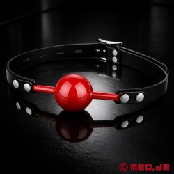 红色球形口塞 - 可锁定口塞 - Thumbnail