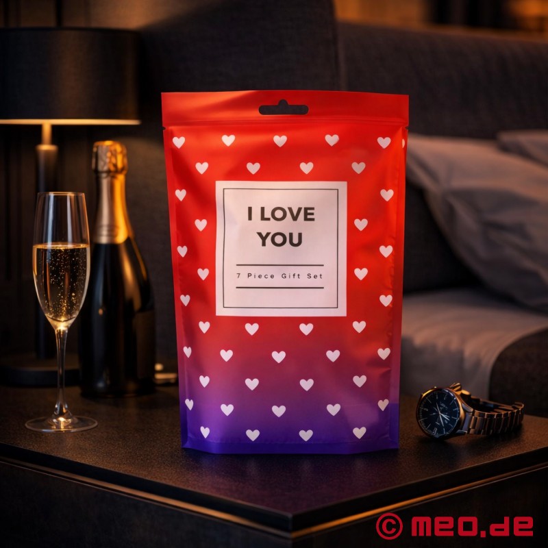 Loveboxxx™ I LOVE YOU - 7 daļu dāvanu komplekts pāriem - 1