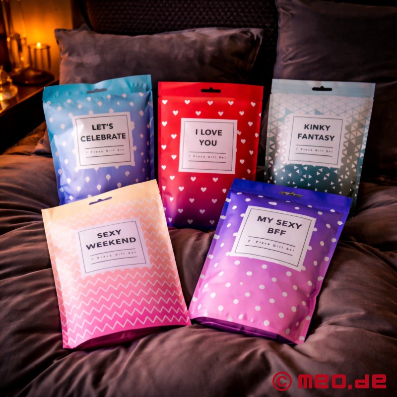 Loveboxxx™ LET'S CELEBRATE - Set regalo de 7 piezas para parejas - 2
