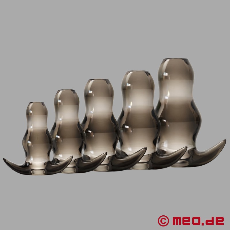F*ckSlut™ 2.0 von MEO® - Tunnel-Analplug mit Verschlussstopfen - 5