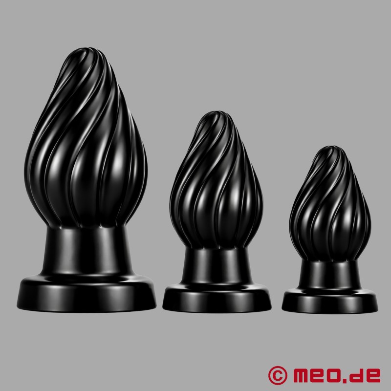 Butt plug de silicona - Ride the Spiral™ (Sube por la espiral) - 5