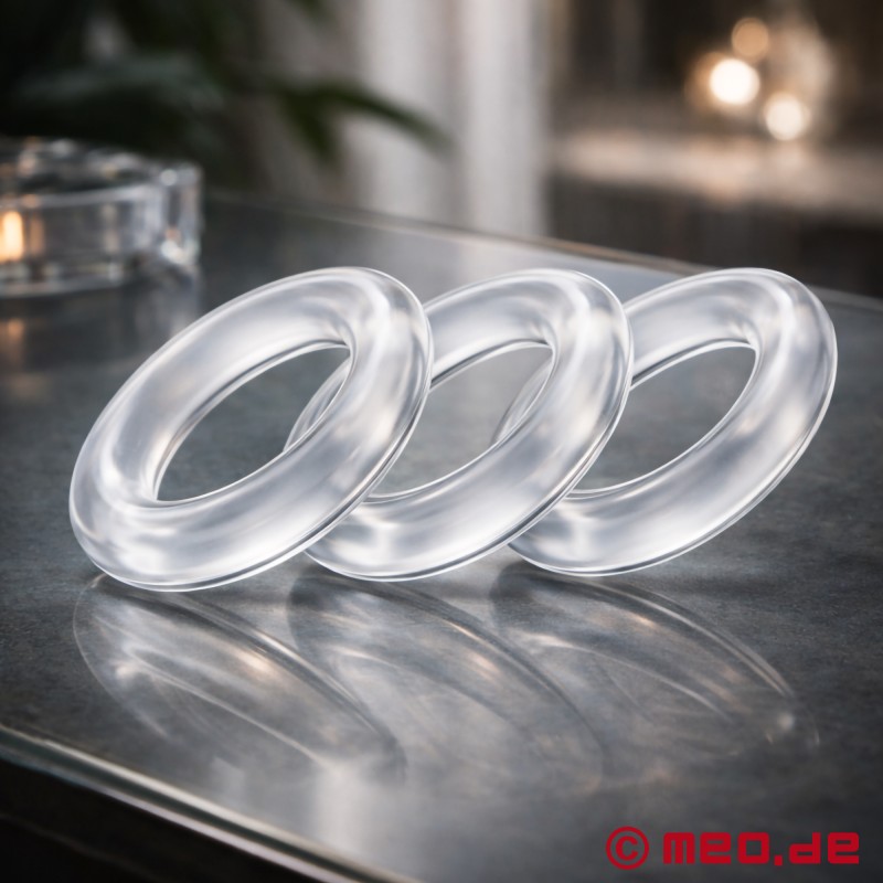 StretchBalls™ de CAZZOMEO® - Anillos elásticos para testículos para ballstretching - 1